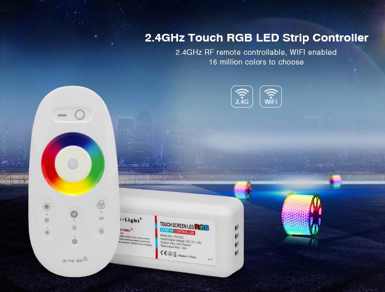 RGB Steuerung, wifi steuerung, RGB, controller, wifi controller, fut025, futlihgt, mi-light, milight, wifi milight, rev