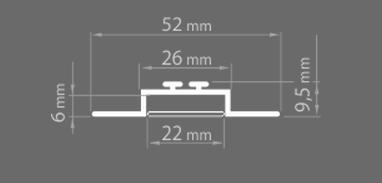 profil OPAC-30, profil do płyt gips-karton, profile aluminiowe, profil Kartongipsplatten, profile drywall