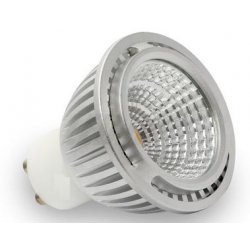 Żarówka LED COB 60° GU10 230V 5W biała ciepła 380lm - LE