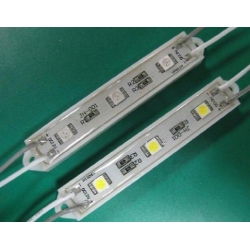 LED moduł - SMD5050 3 diody - wodoodporny zielony