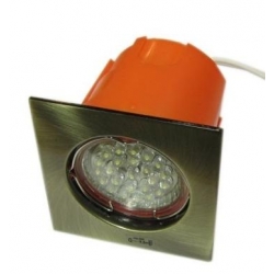 OPRAWA  Schodowa LED do umieszczenia w puszce fi60 - PATYNA