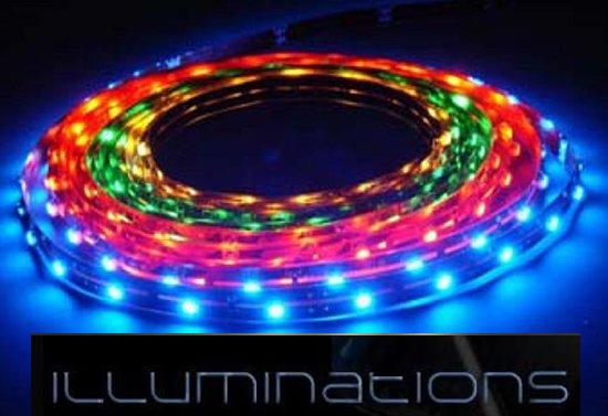 Kolorowe listwy LED 