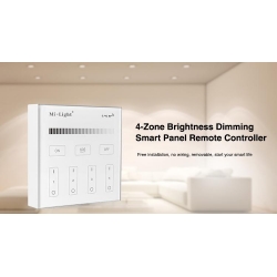 MILIGHT - 4-Zone Brightness Dimming Smart Panel Remote Controller - B1