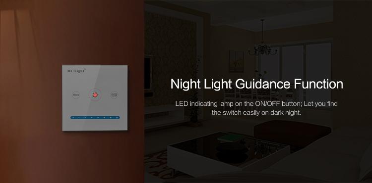 MILIGHT Fernbedienung, MILIGHT - Smart Panel Controller (Brightness) - P1, futlight, pilot wifi