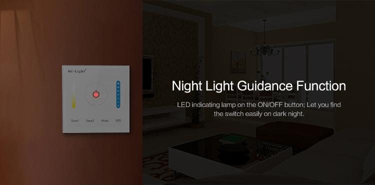 MILIGHT Fernbedienung, MILIGHT - Smart Panel Controller (color temperature) - P2, futlight, pilot wifi