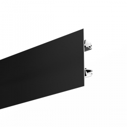 PLAKIN-DUO profil LED czarny anodowany A04106A07